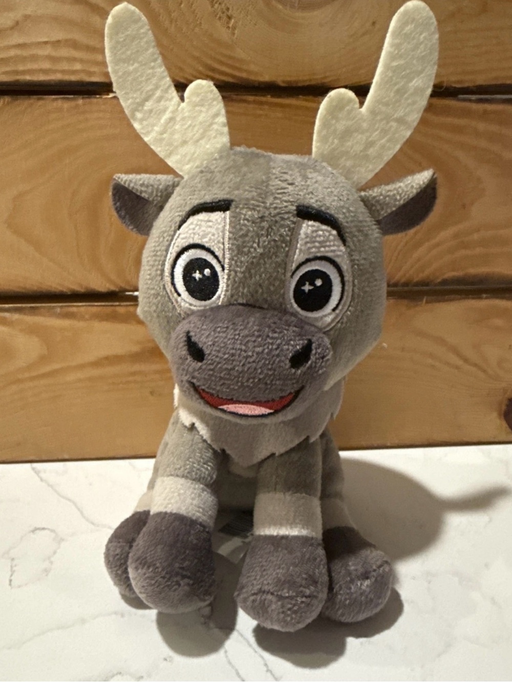Disney Frozen Talking 6-inch Small Plushie Toy Sven Stuffed Animal Reindeer